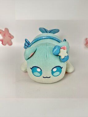 Aphmau MeeMeows Blue Mermaid Cat Plush - Warren James 6"